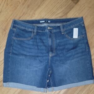 Old Navy Dark Blue Jean Shorts
